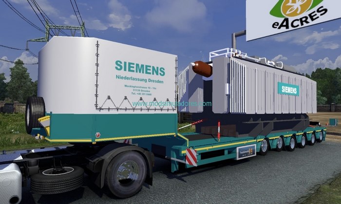 Carga Transformador Siemens Para ETS2