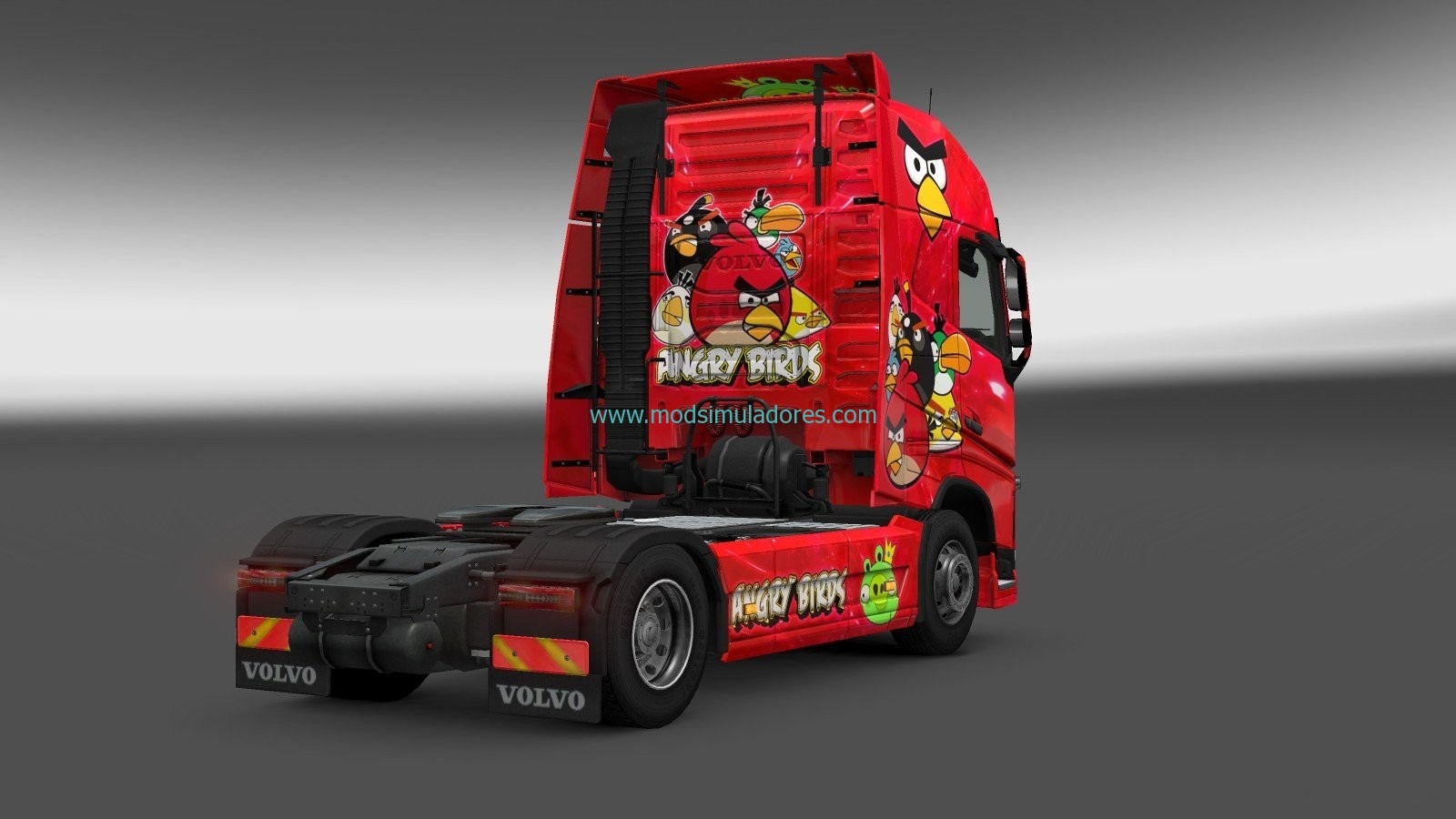 Skin Volvo FH 2012  Angry Birds Para ETS2