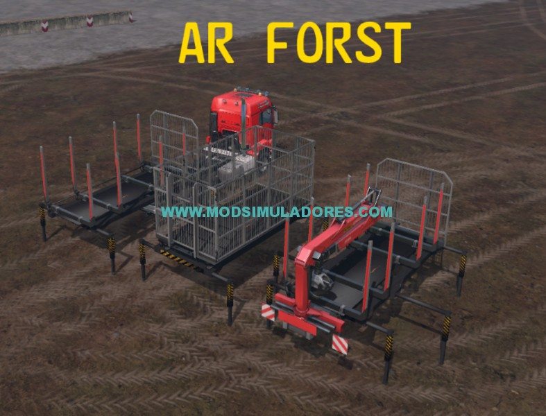 AR Forestry Pack V 1.6 Para FS15