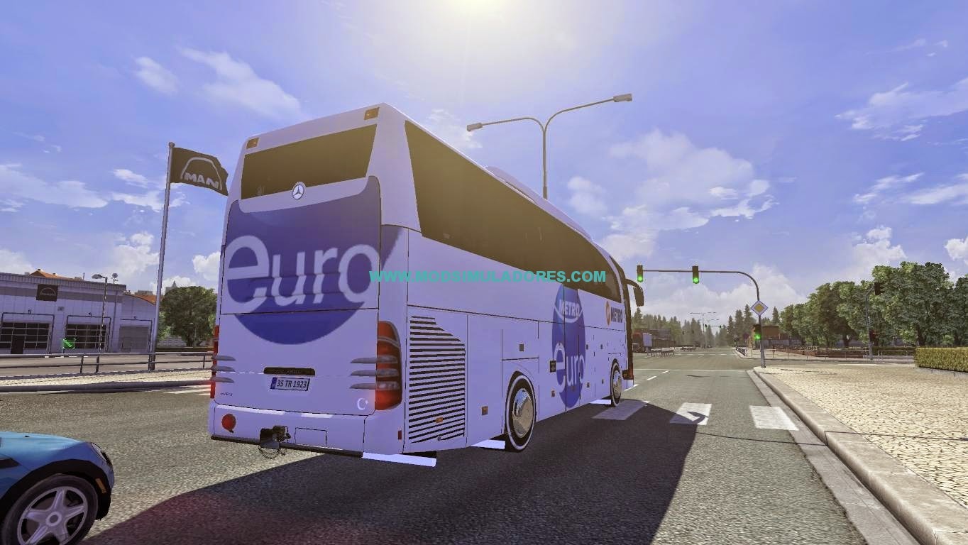 Ônibus - Mercedes Benz Travego 15 SHD Para ETS2
