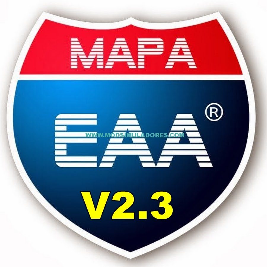 Mapa EAA v2.3 Para ETS2