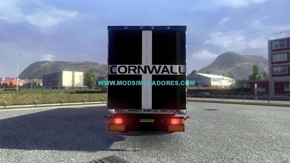 Reboque Cornwall Para ETS2
