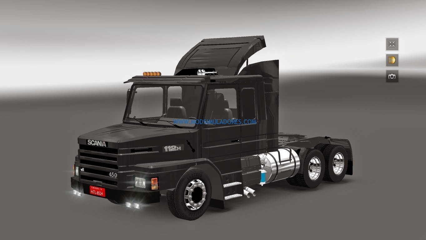 Caminhão Scania 112H V.2.0 Para ETS2