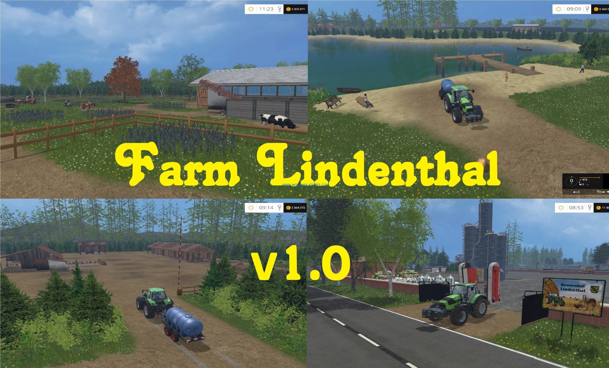 Mapa Farm Lindenthal V 1.0 Para FS15