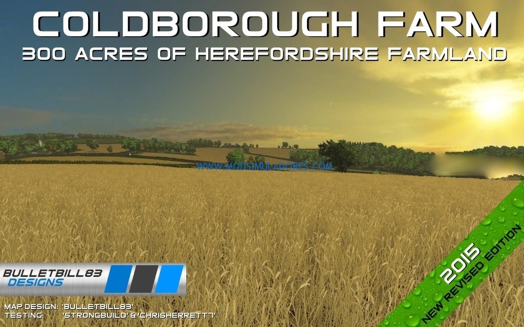 Mapa Coldborough Farm v1.2 Para FS15