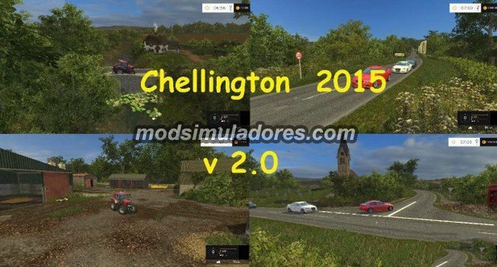 Mapa Chellington 2015 v 2.0 Para FS15