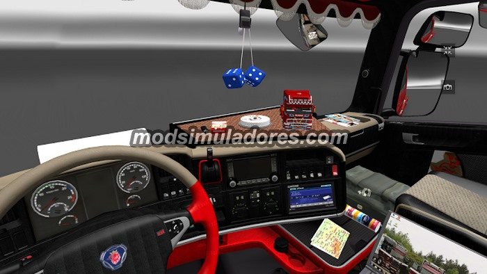 Interior para Scania Streamline Para 1.19.X - ETS2
