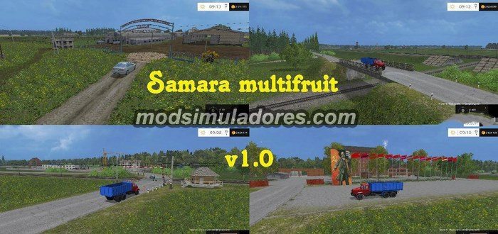 Mapa Samara Multifruit V1.0 Para FS15