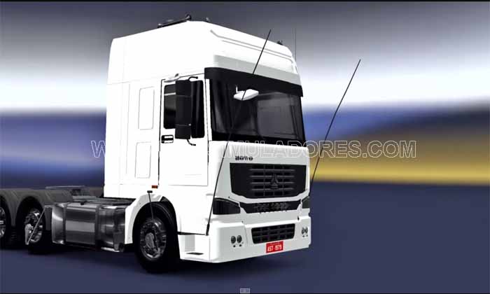 Caminhão SinoTruck Howo 520HP Para V1.19.X - ETS2