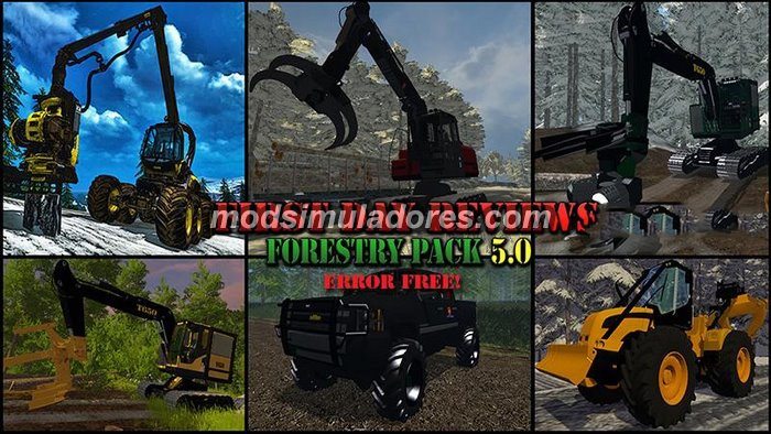 Pack Forestry V5.0 Para FS15