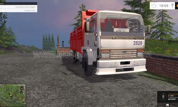 Caminhao Ford Cargo 2520 v2.0 Para FS15