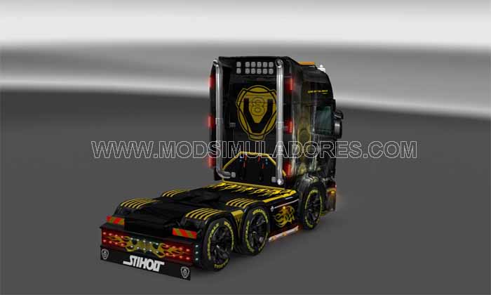 Skin King of the Road Para 1.19.X - ETS2
