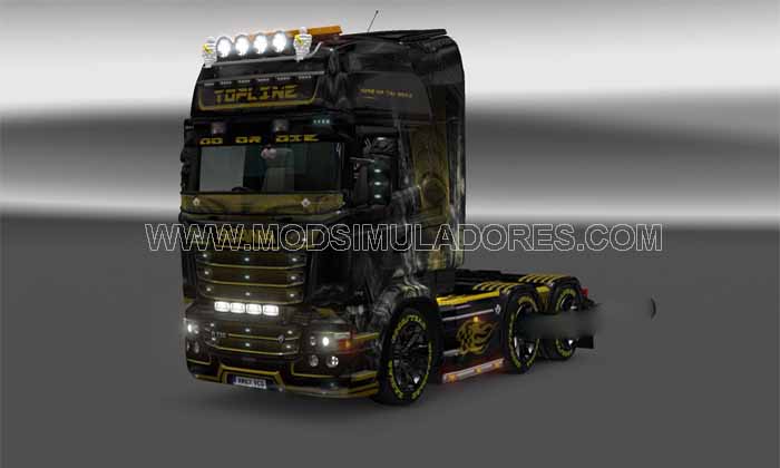 Skin King of the Road Para 1.19.X - ETS2