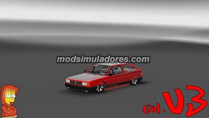 Carro VW Gol V.3.0 Para V.1.19.X - ETS2