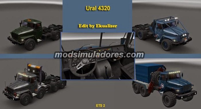 Caminhão Ural 43202 V.3.1 Para V.1.19.X - ETS2