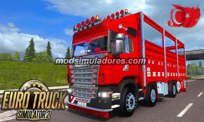 Caminhão Scania G420 Turco Para V.1.21.X - ETS2
