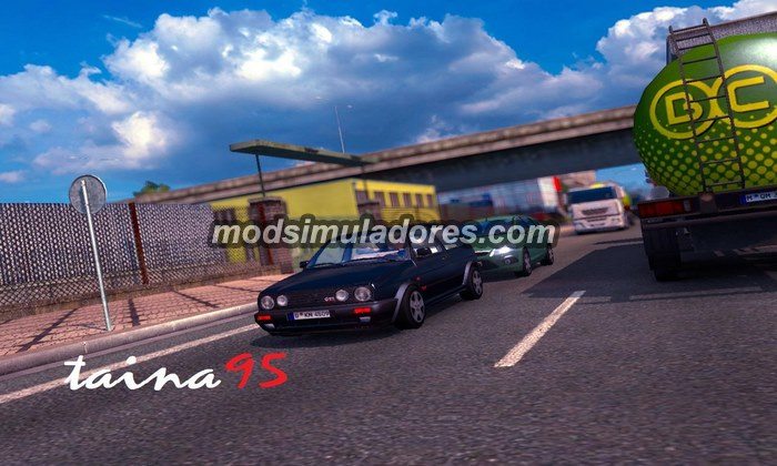 Mod VW Golf GTI Para o Tráfego Para V.1.21.X - ETS2