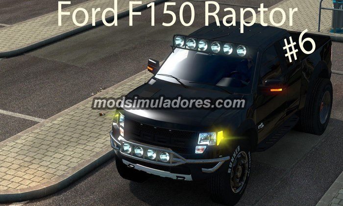 Carro Ford F150 Raptor SVT V.2.3 Para V.1.21.X - ETS2
