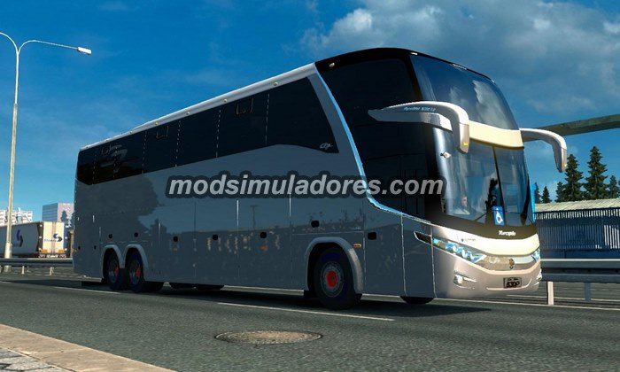 ETS2 Mod Ônibus Marcopolo G7 1600LD 6x2 Para V.1.22.X