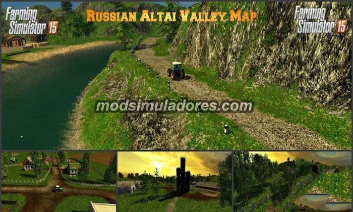 FS15 Mod Mapa Altai Valley v 3.0