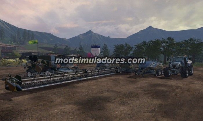 Pack New Holland Camo Edition - FS15