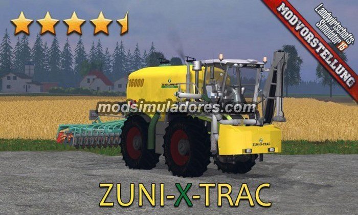 FS15 Mod Trator Zuni X Trac Tools v 2.0