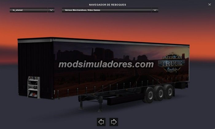ETS2 Mod Reboque American Truck Simulator Para V.1.22.X