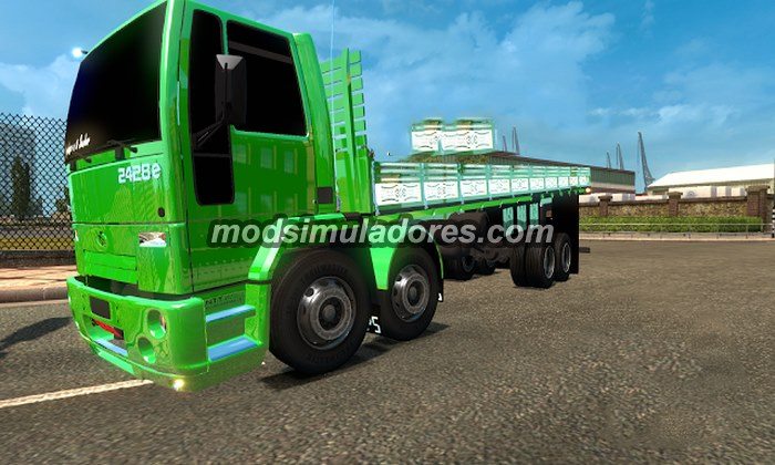 ETS2 Mod Caminhao Ford Cargo BI Truck Para V.1.22.X