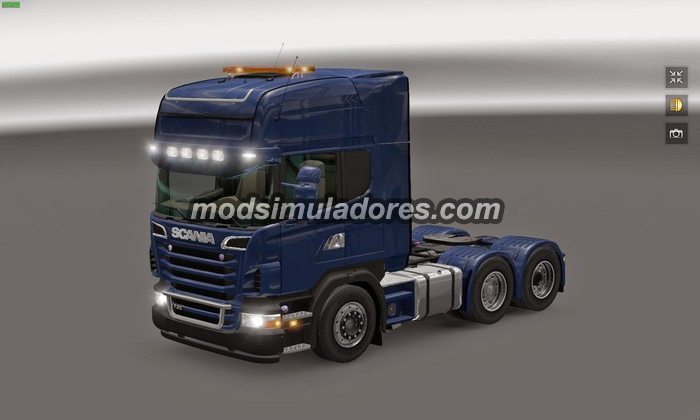 ETS2 Mod Caminhão Scania R e Streamline Modificadas V.1.5 Para V.1.22.X
