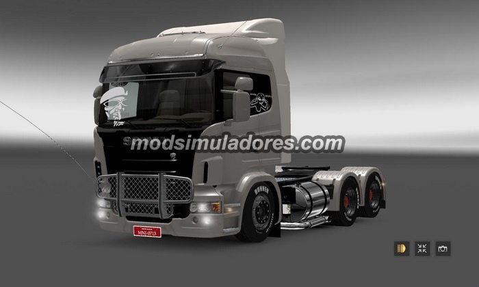 ETS2 Mod Caminhão Scania R e Streamline Chassis 4x2/6x4 Para V.1.22.X