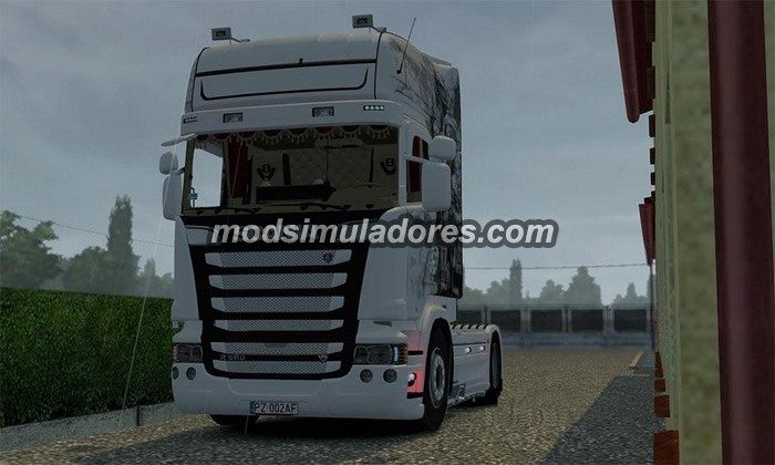 ETS2 Mod Caminhão Scania R560 V8 Streamline V.1.0 Para V.1.22.X