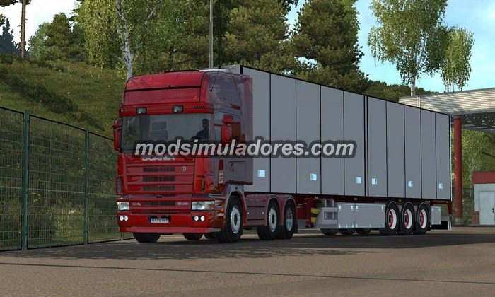 ETS2 Mod Som Scania V8 164L