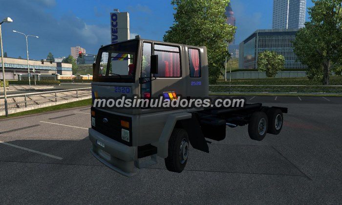 ETS2 Mod Caminhão Ford Cargo 2520 V.2.0 Para V.1.22.X