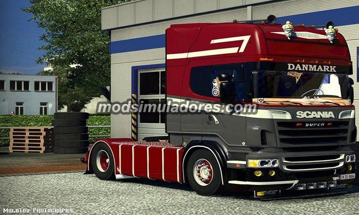 ETS2 Mod Caminhão Scania R580 Para V.1.22.X