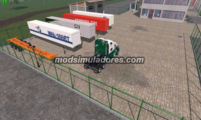 FS15 Mod Pack Reboques Containers V1.0