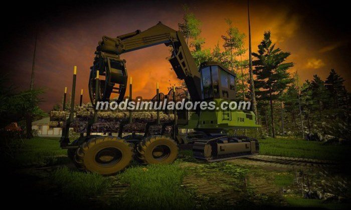 FS15 Mod Trator FDR Logging – Swing Forwarder