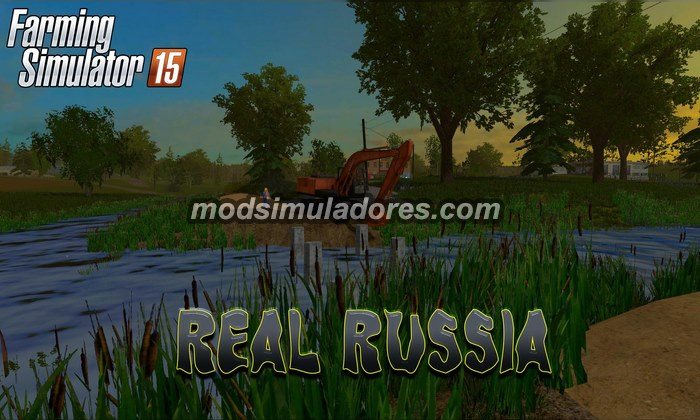 FS15 Mod Mapa Real Russia V1.1