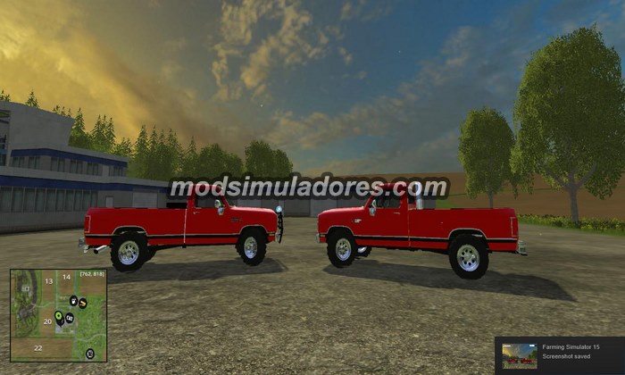FS15 Mod Pack Carros Dodge D250 V2