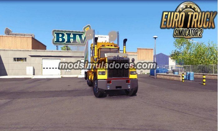 ETS2 Mod Caminhão Mack SuperLine Deluxe Para V.1.22.X
