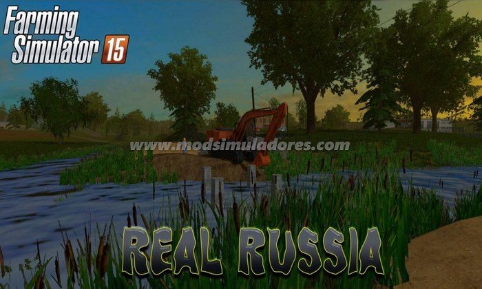 FS15 Mod Mapa Real Russia v 1.2