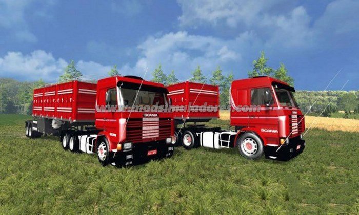 FS15 Mod Caminhao Scania 143 Frontal v 1.0