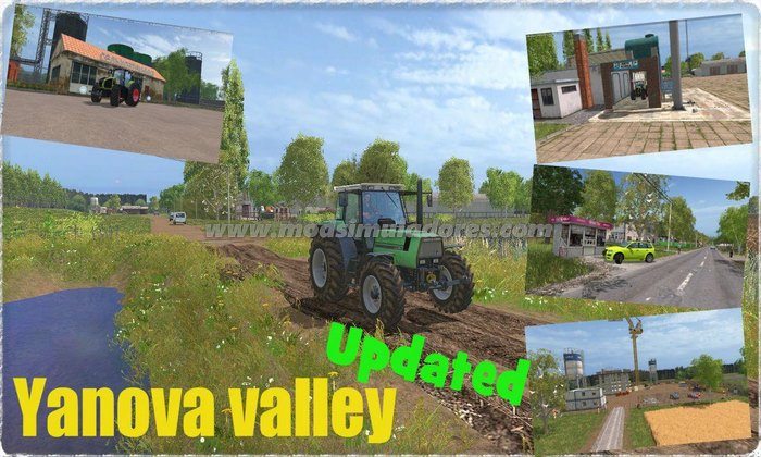 FS15 Mod Mapa Yanova valley Updated