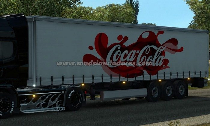 Reboque Coca-Cola Para V.1.23.X - ETS2