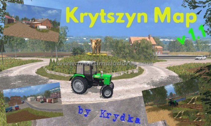 Mapa Krytszyn v 1.1 - FS15