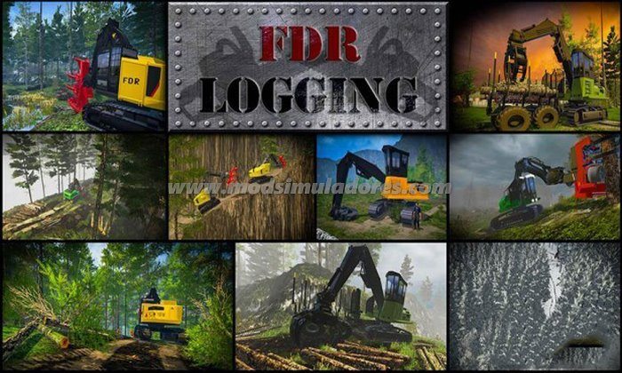 Mapa FDR Logging – Machine Pack IV - FS15