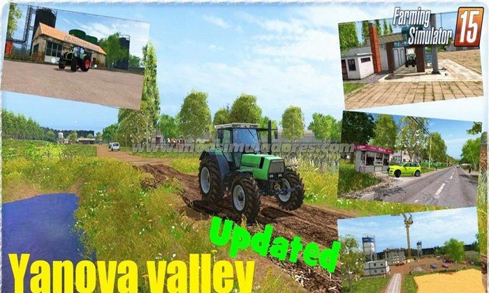 Mapa Yanova Valley - FS15