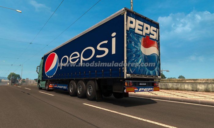 Reboque Pepsi Para V.1.23.X - ETS2