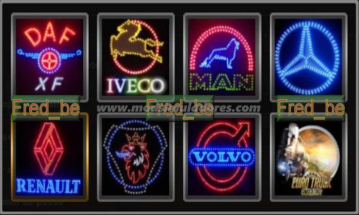 Mod Logos de Marcas de Caminhões Para V.1.23.X - ETS2