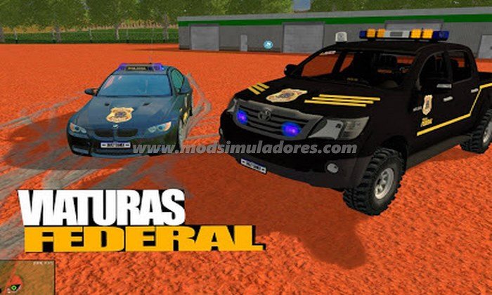 Carro Viaturas Policia Federal - FS15