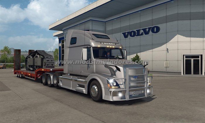 Caminhão Volvo VNL 670 V.1.4 Para V.1.23.X - ETS2